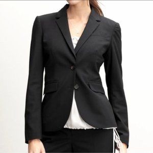 Banana Republic - Black Double-buttoned Blazer - 14